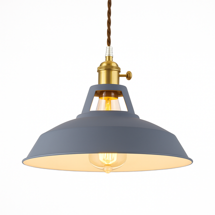 Suspension loft en métal coloré avec éclairage LED — LZ4X9J