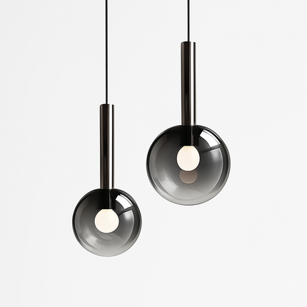 Suspension LED moderne en métal et acrylique style nordique — LZ4F7Q2