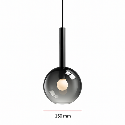 Suspension LED moderne en métal et acrylique style nordique — LZ4F7Q2