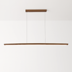 300 cm / Bois de noyer / Lumière chaude