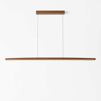 Suspension LED élégante en noyer noir — LZ4XJ9