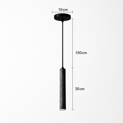 Suspension LED en ciment au style industriel authentique — LZ4X9P2Q