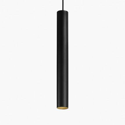 Suspension LED en tube cylindre