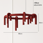 60 cm-12 lumières-rouge / 3000K