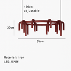 85cm-18 lumières-rouge / 3000K