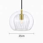LPL133 Transparent 25 cm / Blanc chaud