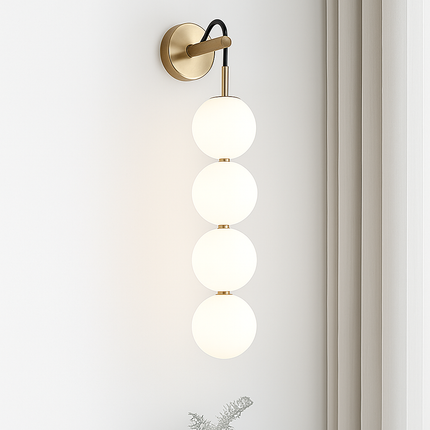 Suspension LED en verre gris fumé au style nordique — LZ4P9XQ