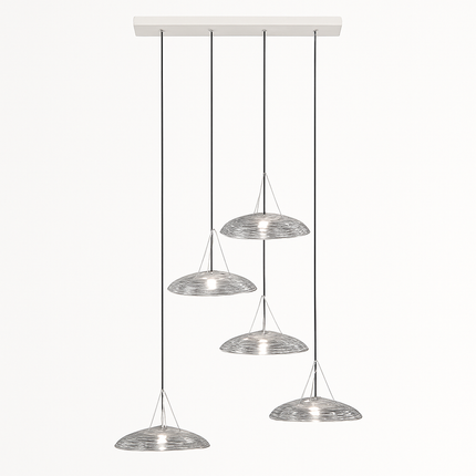 Suspension LED design nordique en verre Manta — LZ4X9P2