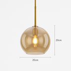 Ambre-D20cm / Blanc chaud