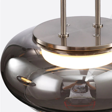 Suspension LED en verre avec cordon réglable pour intérieur — LZ4X9J