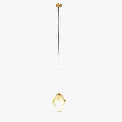 Suspension LED en verre diamant au design nordique moderne — LZ4X9P2Q