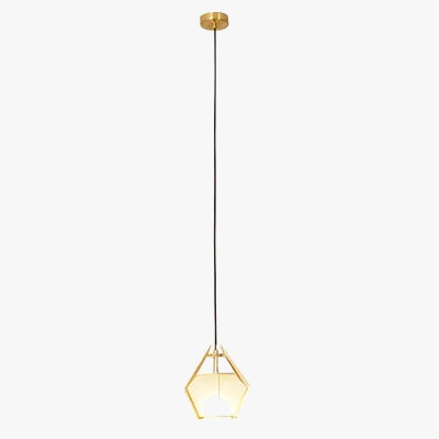Suspension LED en verre diamant au design nordique moderne — LZ4X9P2Q