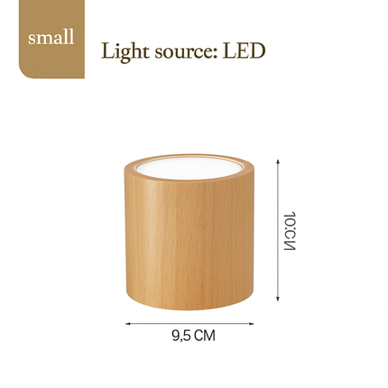 Suspension LED moderne en bois pour cuisine — LZ4X9P2