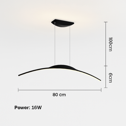Suspension LED minimaliste pour réception moderne — LZ4N7X