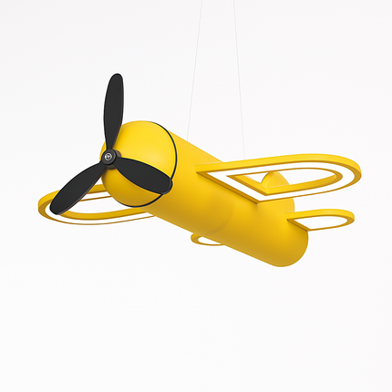 Suspension LED moderne avec motif avion lumineux pour enfants — LZ4X9Q2F