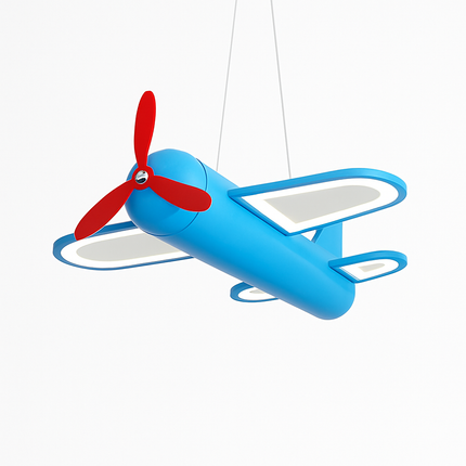 Suspension LED moderne avec motif avion lumineux pour enfants — LZ4X9Q2F