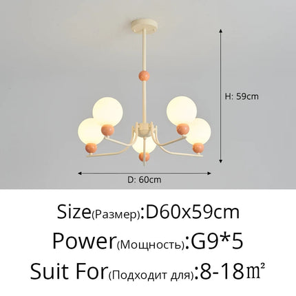 Suspension LED ronde moderne pour intérieur — LZ4X9T