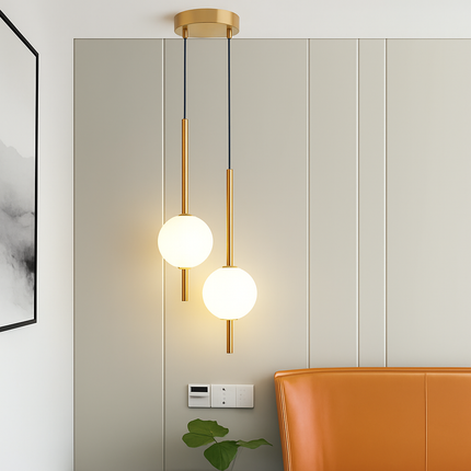 Suspension LED pour îlot de cuisine style nordique — LZ4XJ9