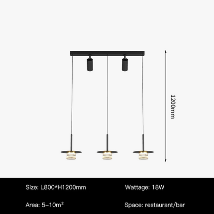 Suspension LED style nordique pour décoration intérieure moderne — LZ4P9XQ2