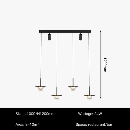 Suspension LED style nordique pour décoration intérieure moderne — LZ4P9XQ2