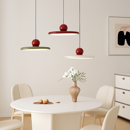 Suspension LED style nordique en forme de soucoupe pour intérieur — LZ4X9T