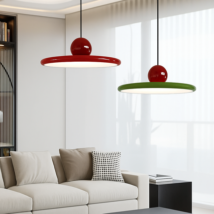 Suspension LED style nordique en forme de soucoupe pour intérieur — LZ4X9T