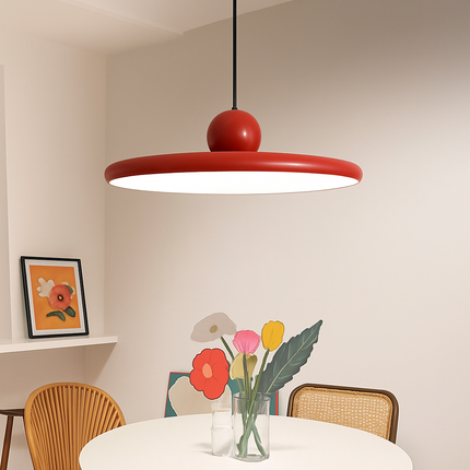 Suspension LED style nordique en forme de soucoupe pour intérieur — LZ4X9T