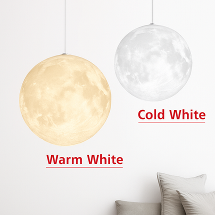 Suspension LED forme pleine lune pour bar — LZ4X9T2