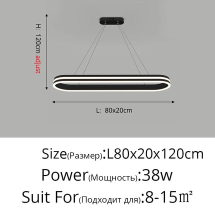 Suspension LED pour éclairage intérieur moderne et élégant — LZ4X9Q