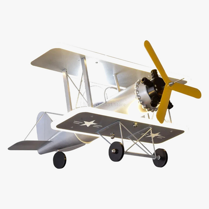 Suspension LED enfant en forme d’avion style nordique moderne — LZ4QX7