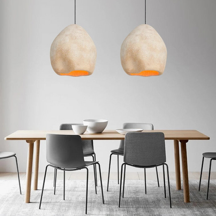 Suspension LED style nordique Wabi Sabi pour bar ou restaurant — LZ7FQ2