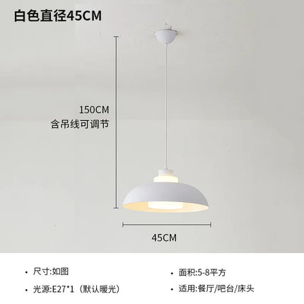Suspension LED UFO macaron au design nordique simple — LZ4X9P