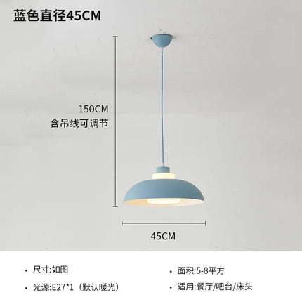Suspension LED UFO macaron au design nordique simple — LZ4X9P