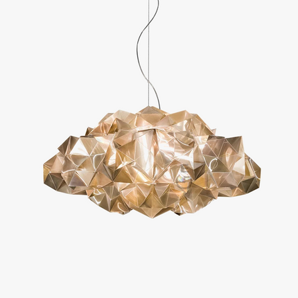 Suspension LED moderne en acrylique forme nuage diamant — LZ4X9J