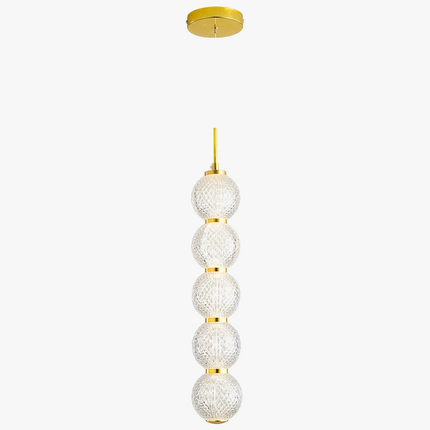 Suspension design en acrylique transparent à hauteur réglable — LZ4P9XQ