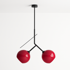 2 feux noir rouge