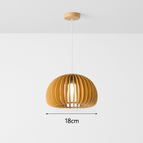 Bois Naturel D18cm / Lumière blanche