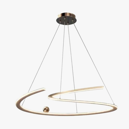 Suspension italienne minimaliste à lignes irrégulières pour intérieur moderne — LZ4X9J
