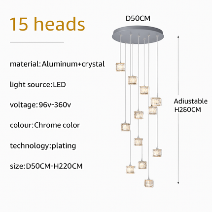 Suspension minimaliste de luxe pour éclairage intérieur moderne — LZ4X9P