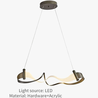 Suspension minimaliste personnalisée pour restaurant et café — LZ4X9M2