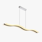 Argent et laiteux / LED blanc chaud