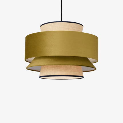 Suspension moderne à abat-jour multiple en tissu Bria — LZ4X9T