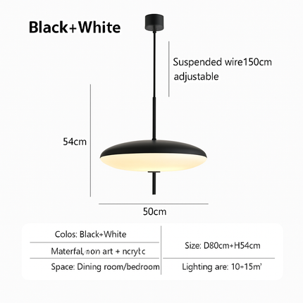 Suspension design moderne en forme de soucoupe volante — LZ4XJ7