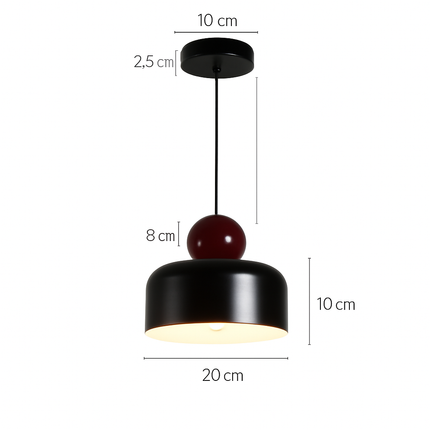 Suspension moderne à câble long pour décoration intérieure — LZ4X9M