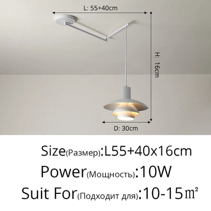 Suspension design moderne pour éclairage intérieur élégant — LZ4X9QJ