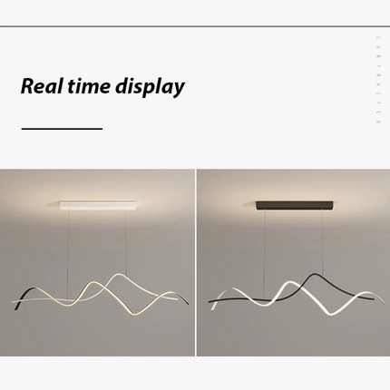 Suspension design moderne incurvée pour intérieur élégant — LZ4X9T