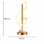 Lampes de table H / 3 couleurs