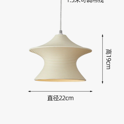 Suspension LED design nordique en résine pour ambiance chaleureuse — LZ4X9P