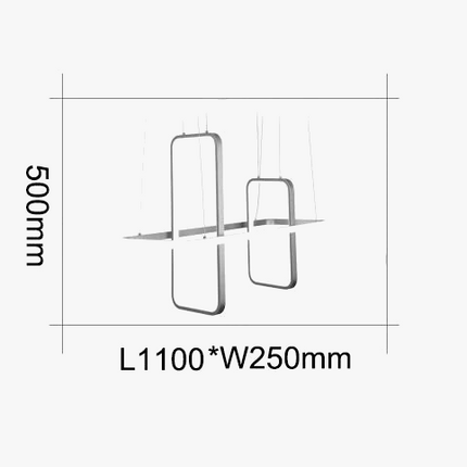 suspension moderne design pour éclairage intérieur créatif