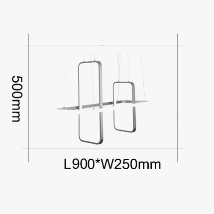 suspension moderne design pour éclairage intérieur créatif